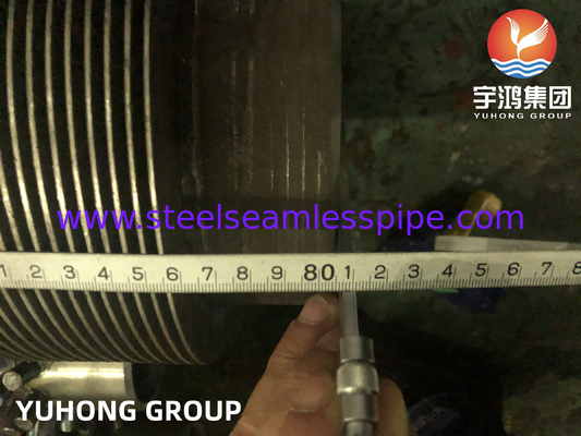 ASTM EN DIN ASTM A106 Gr.B A335 P5 P9 A312 TP304 317L ステッドフィンチューブ