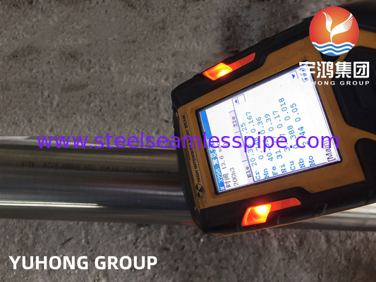 ASTM B729 UNS N08020 2.4660 ニッケル合金 20 シームレスパイプ 100% UT