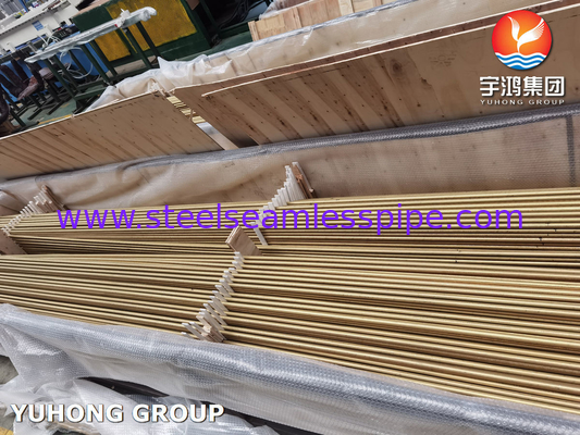 ASTM B111 UNS C68700 アルミ製の銅管 無縫Uベンド熱交換管