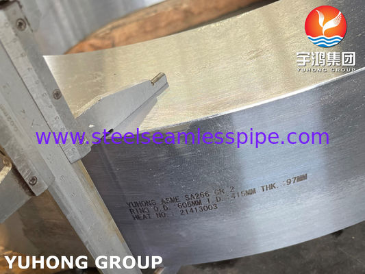 ASME SA965 F304 ディスクとSA266 GR.2 リング 熱交換器部品