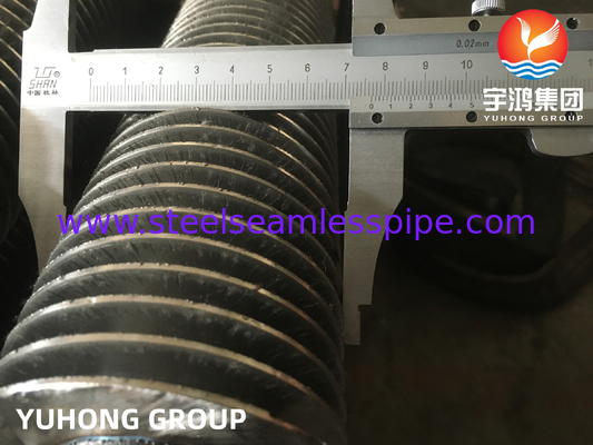 ASME SA213 SMLS T12 ステンレススチールチューブ HFW 空気予熱器用炭素スチールフィン