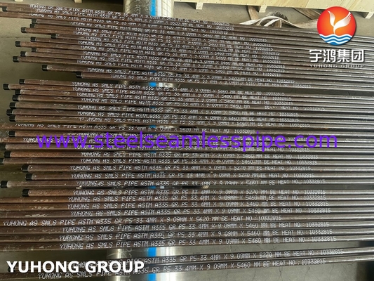 ASTM A335 P5 / X11CrMo5合金鋼シームレスパイプ 高圧ボイラーパイプ