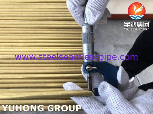 ASTM B111 C68700 アルミニウム銅管 銅合金管 EN 10204/3.1B