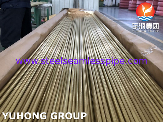ASTM B111 C68700 アルミニウム銅管 銅合金管 EN 10204/3.1B