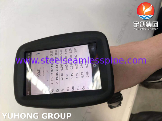 ASTM A240 ストレスの腐食に強い耐性を持つステンレス鋼904Lプレート