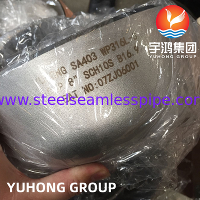 ASME SA403 バット・ウェールド・フィッティング 316L シームレス・キャップ