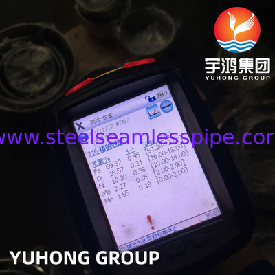 ASME SA403 バット・ウェールド・フィッティング 316L シームレス・キャップ