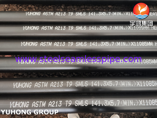 ASME SA213 T9 T11 T22 T91 熱炉用合金鋼無縫管