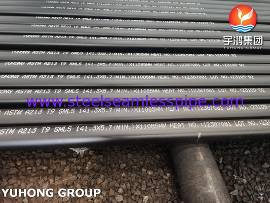 ASME SA213 T9 T11 T22 T91 熱炉用合金鋼無縫管