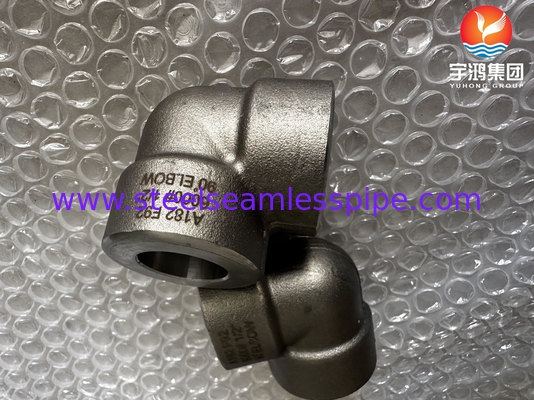 A182 F53 F92 1/2" #3000 90° ロボウソケット溶接式 ASME B16.11 発電所用