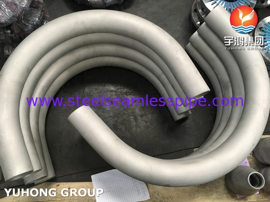 ASTM A403 WP304 ステンレス鋼180度肘B16.9 バットウェルドパイプフィッティング