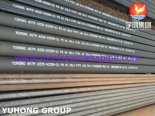 ASTM A335/ASME SA335 P9 合金鋼のシームレスパイプ 炉火熱管