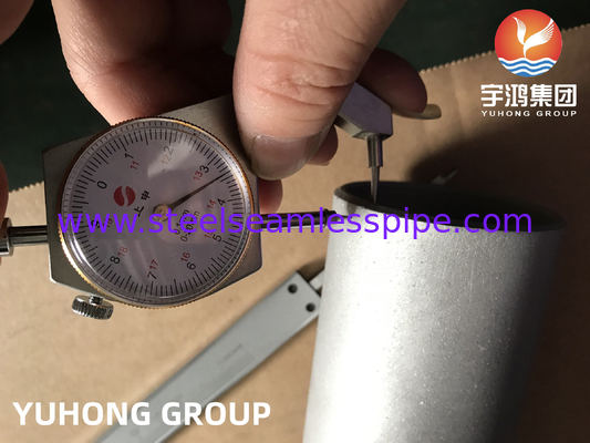 ASTM A815 UNS S31803 デュプレックス鋼管接続器 45度Y横断