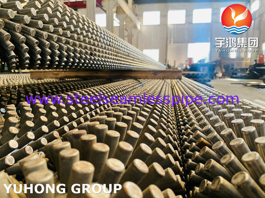 ASTM A312 TP316L 腐食耐熱交換システム用の高度を調整できる詰め込みのフィニングチューブ