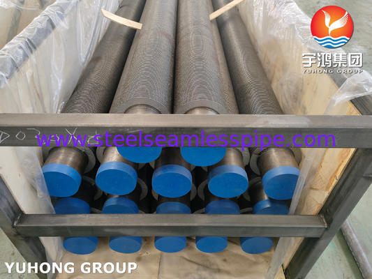 ASTM A106 GR.B Hfw 固体溶接式 Cs 蒸気炉のフィンチューブ