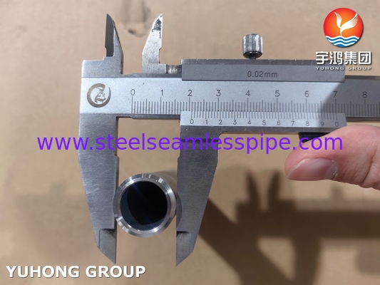 ASME B36.10 パイプ・ニップル ASTM A790 UNS S31803 シームレス・デュプレックス・スティール・ニップル