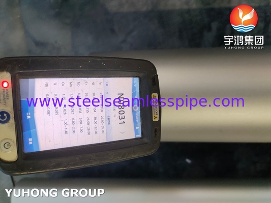 NICKEL ALLOY ASTM B619 EN 1.4562 UNS N08031 NICKEL ALLOY 31 溶接管