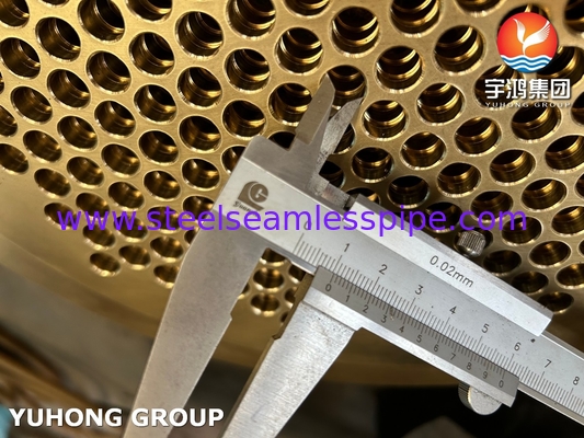 ASTM B171 / B171M UNS C46400 熱交換器のための海軍銅管シート