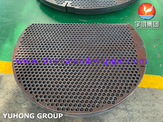 不同鋼ASTM A182 F304L/F316L 熱交換器用チューブシートバッフル