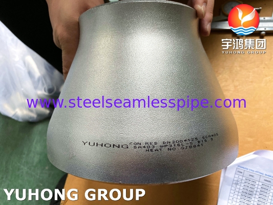 A403 WP316L 集中式減速器 不同鋼のバック・ウェールド・フィッティング・パイプシステム