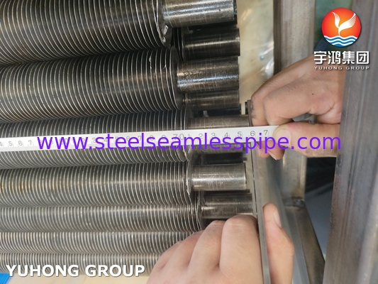 ASTM A179 COBON STEEL FIN TUBE A1100 熱交換器用アルミストラップ