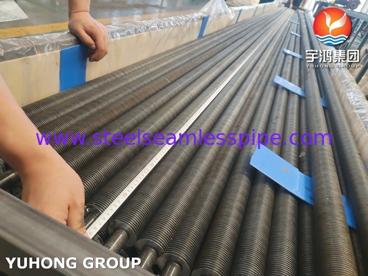 ASTM A179 COBON STEEL FIN TUBE A1100 熱交換器用アルミストラップ