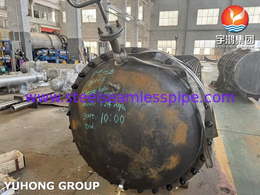 管束 ASME U STAMP D-E05C ASME SA179 炭素鋼シームレスチューブ ASME SA266 Gr.2N チューブシート