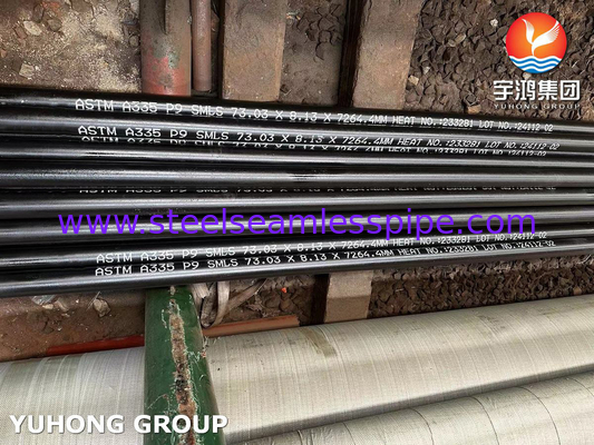 ASTM A335 P9 熱炉用シームレス合金鋼管