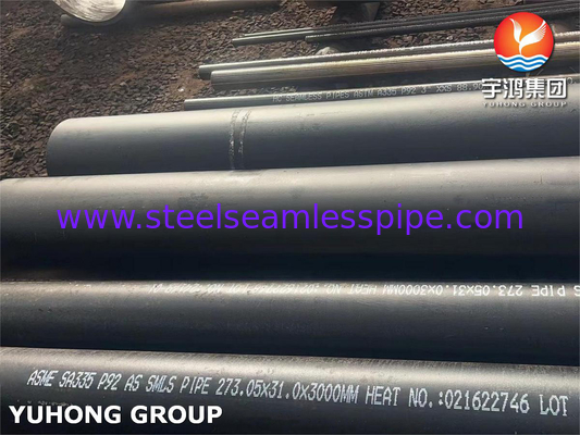 ASTM A335 / ASME SA335 P92 合金鋼のシームレスパイプ 高圧ボイラーパイプ