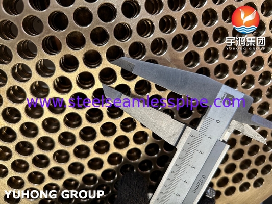 ASTM B171 C46400 熱交換器とボイラーのための海軍銅管シート