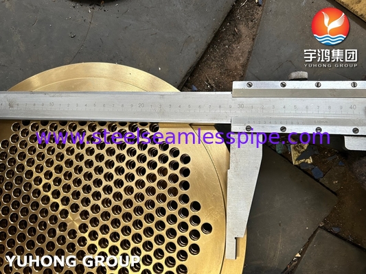 ASTM B171 C46400 熱交換器とボイラーのための海軍銅管シート
