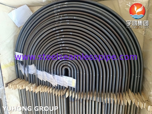 ASTM A179 / ASME SA179 シームレスカーボン・スティールU・ベンド・チューブ 熱交換管