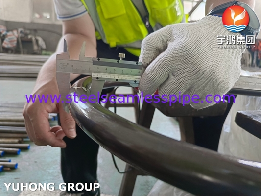 ASTM A179 / ASME SA179 シームレスカーボン・スティールU・ベンド・チューブ 熱交換管