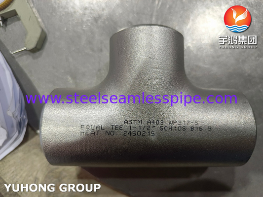 ASTM A403 WP317-S 高耐腐蝕性および高温性のためのステンレス鋼フィッティング