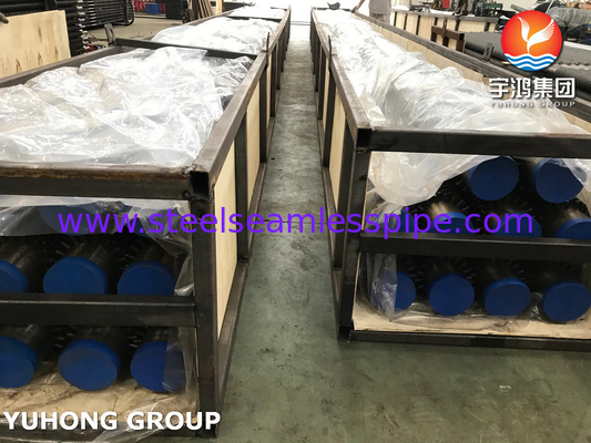 ASTM A213 T9 合金鋼製 ピンパイプ 13Cr スタッド パームオイル精製所用