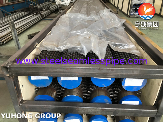 ASTM A213 T9 合金鋼製 ステッド フィンパイプ,発電所用 13Cr スタッド