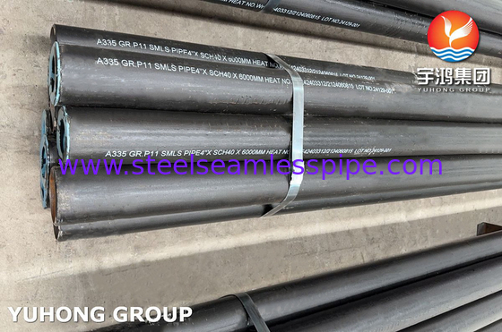 ASTM A335 GRADE P11 合金鋼のシームレスパイプ 熱器の放射性部分