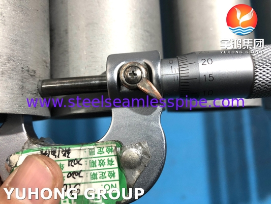 ASTM A789 UNS S32205 化学産業用デュプレックス鋼シームレスチューブ