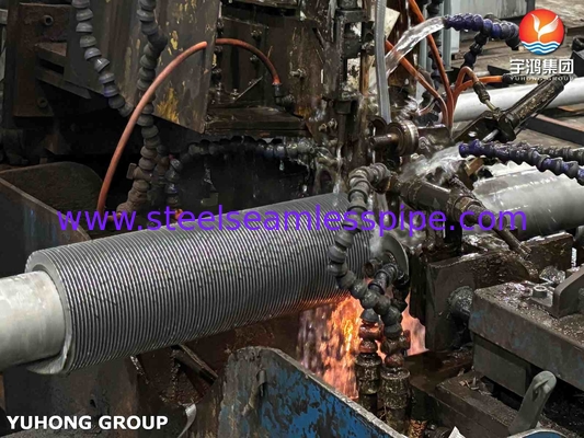 高周波溶接 ASTM A312 TP316L オーブンのためのステンレス鋼のフィンパイプ