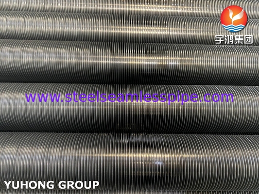 高周波溶接 ASTM A106 Gr.B 暖房用炭素鋼のフィンパイプ