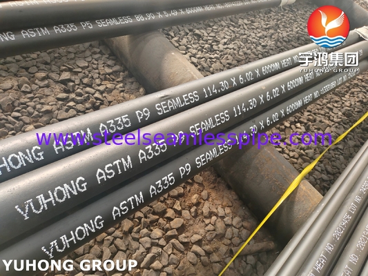 ASTM A335 P9 石油・ガス産業用シームレス合金鋼管