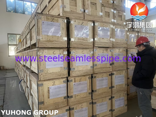 ASTM A179 無縫高精度熱交換管 油塗り表面