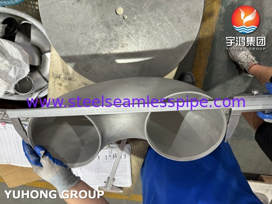 ASTM B366 NO8810 180° 逆帰肘 海水腐食耐性