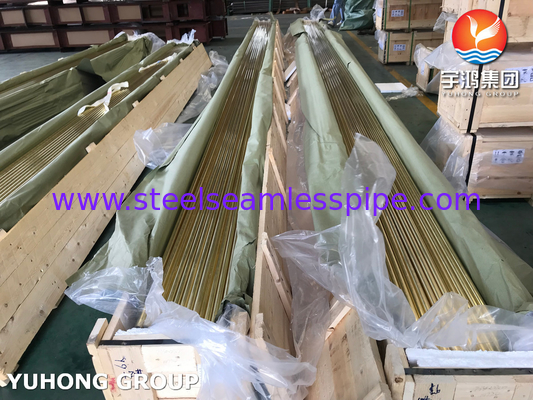 ASTM B111 / ASME SB111 C44300 コンデンサー熱交換器用銅管