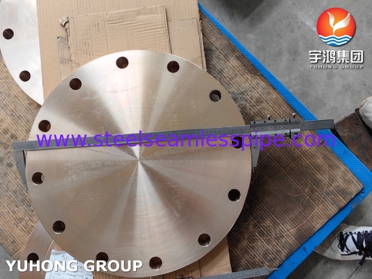 ASTM B283 UNS C70620 銅ニッケル合金 フランジ 鍛造 ブラインドフランジ BLRF