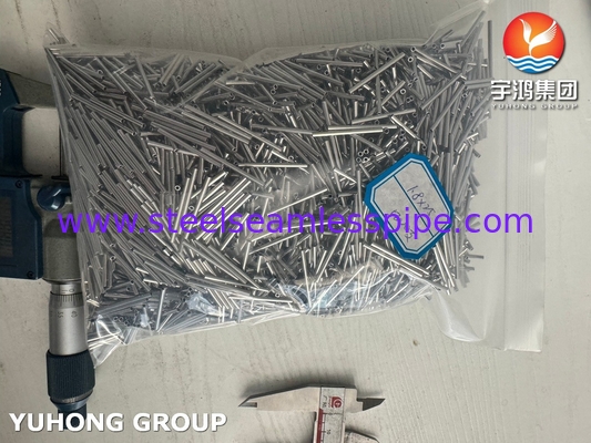 ASTM A269 TP316 ステンレス鋼の溶接毛細管 1.8*25mm 高精度管