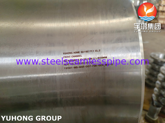 ASME SA182 F11 Cl.2 熱交換器のフロントチャネル