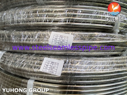 ASTM A269 TP316L ステンレス鋼コイルシームレスチューブ NACE MR0175 適合