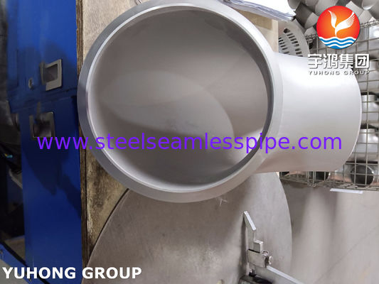 ASTM A815 S32750 デュプレックスステンレス鋼 フィッティング 肘 90 度 長半径 バットウェルド