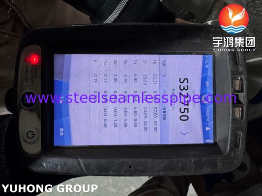 ASTM A182 F53 二相ステンレス鋼鍛造ブラインド上げ面フランジ B16.5